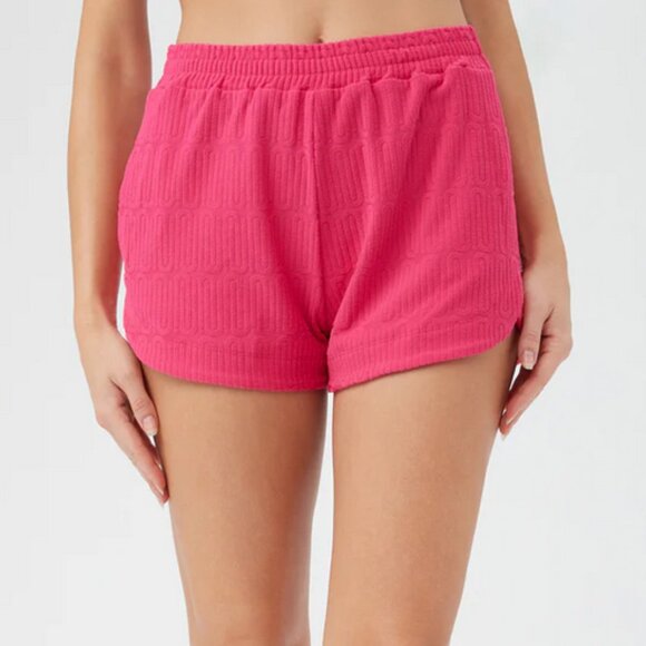 Trina Turk Women's Skyfall Terry Swim Cover-Up Short BOUGAINVILLEA Size XL NWT